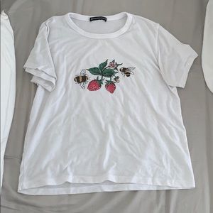 brandy flowers and bees shirt